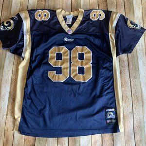 Reebok St. Louis Rams Grant Wistrom no. 98 Jersey